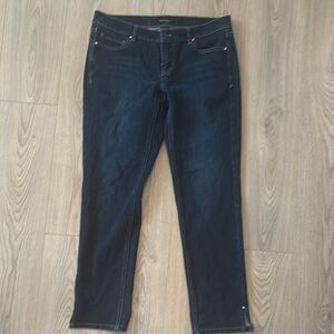 White House Black Market Dark Wash Ankle Jeans
